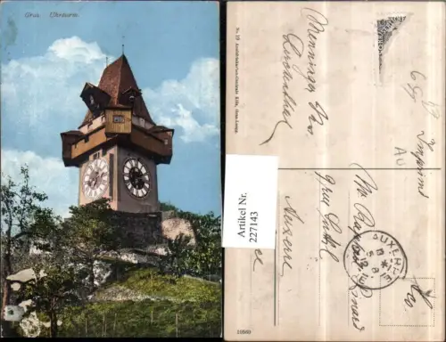 227143,Graz Uhrturm Turm