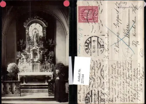 227164,Graz Stiegenkirche Innenansicht Hochaltar