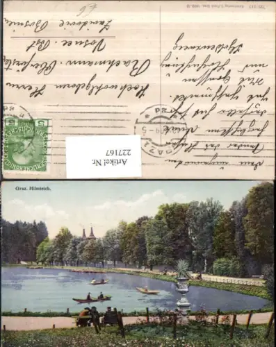 227167,Graz Hilmteich Teich Partie