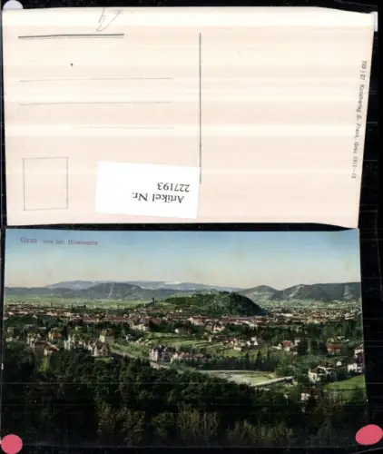 227193,Graz Totale v. d. Hilmwarte