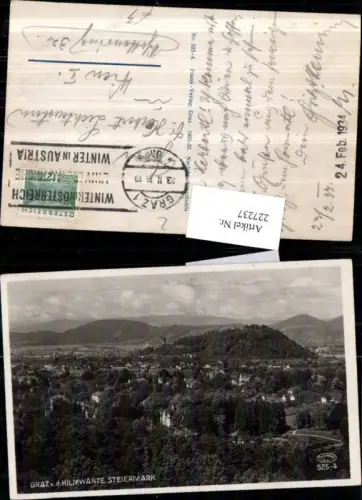 227237,Graz Totale v. d. Hilmwarte