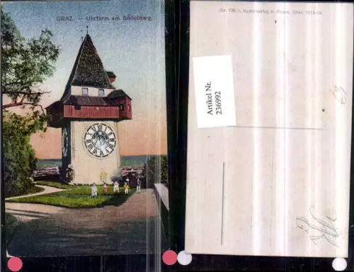 236992,Graz Uhrturm am Schlossberg