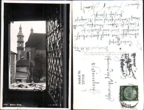 237110,Graz Motiv Dom Aussicht v. Fenster
