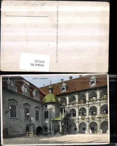 237125,Graz Landhaus Brunnen Arkaden