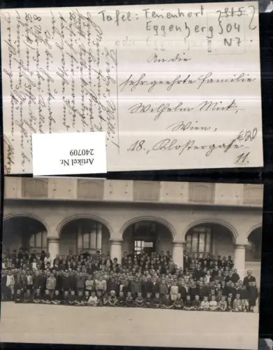 240709,Foto AK Graz Eggenberg Ferienhort Kinder 1915