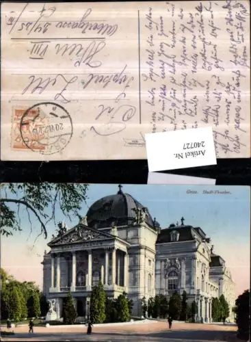 240727,Graz Stadt-Theater pub L. Strohschneider 539/1928