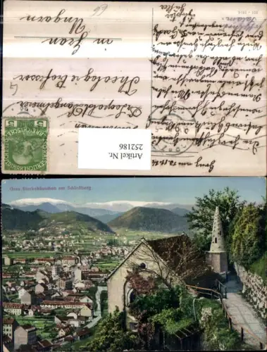 252186,Graz Teilansicht Starkehäuschen am Schlossberg