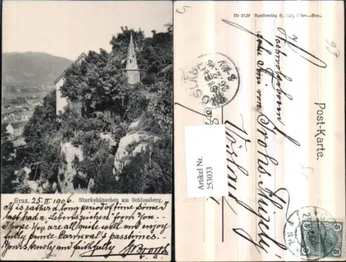 253033,Graz Starkehäuschen am Schlossberg