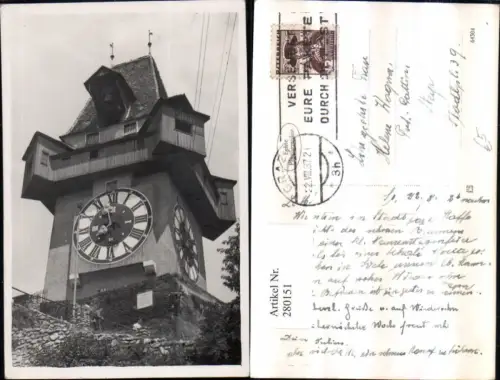 280151,Graz Uhrturm