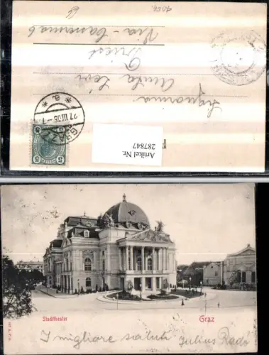 287847,Graz Stadttheater Gebäude