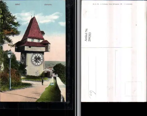 299203,Graz Uhrturm am Schlossberg