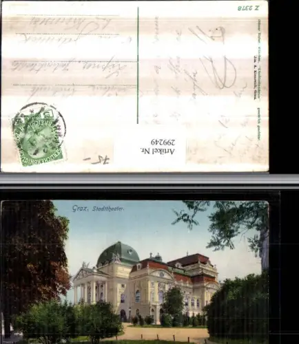 299249,Graz Stadttheater Gebäude pub Ottmar Zieher 2378