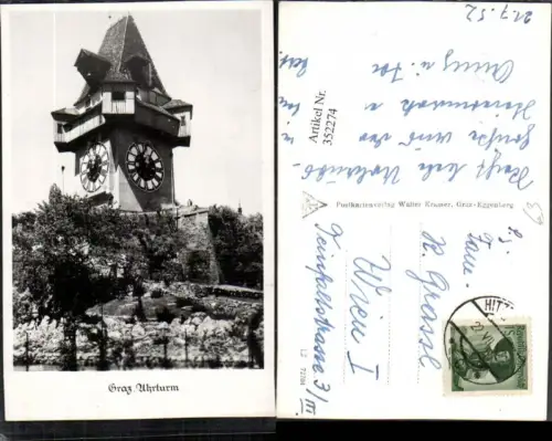 352274,Graz Uhrturm