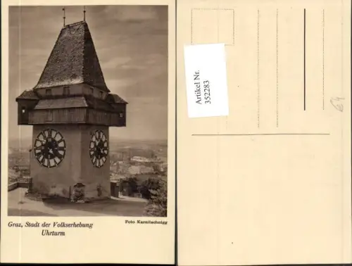 352283,Graz Uhrturm