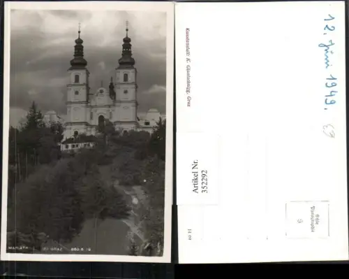 352292,Graz Mariatrost Wallfahrtskirche Kirche