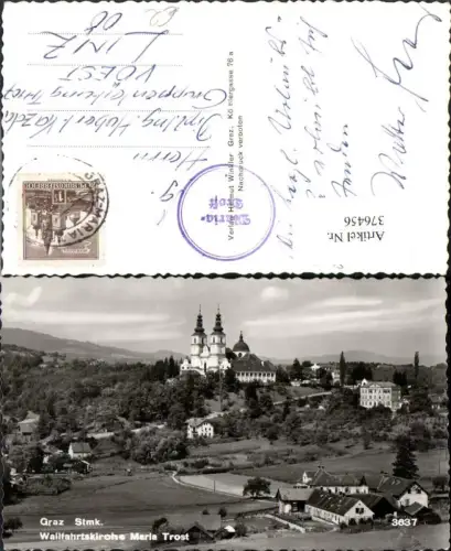 376456,Graz Wallfahrtskirche Kirche Maria Trost Mariatrost