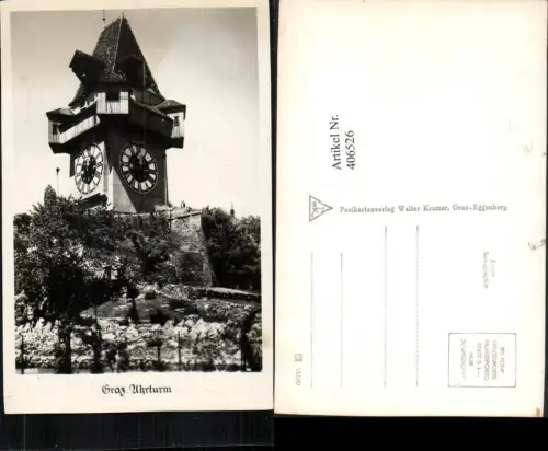 406526,Graz Schlossberg Uhrturm