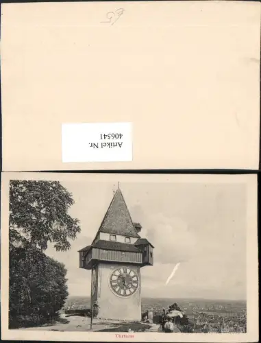 406541,Graz Uhrturm am Schlossberg
