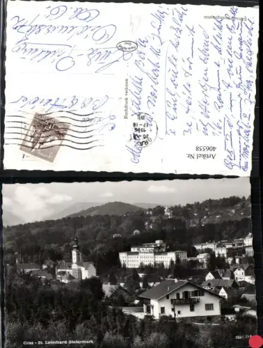 406558,Graz St. Leonhard Teilansicht Kirche