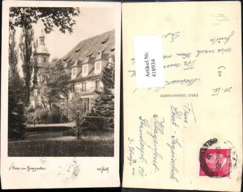 418934,Foto Ak Graz i. Burggarten pub Sketh Photo 411