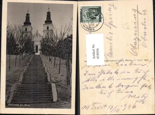 418936,Mariatrost Maria Trost b. Graz Kirche Wallfahrtskirche