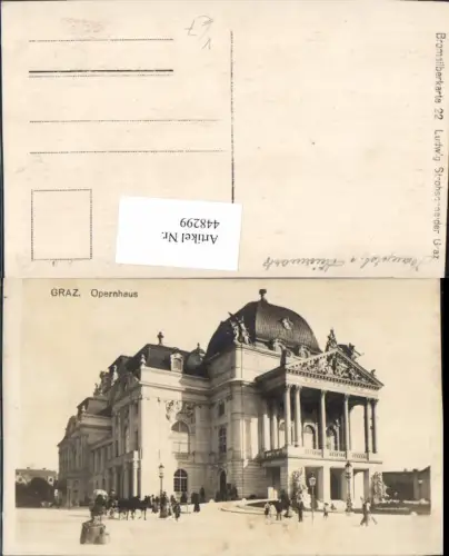 448299,Graz Opernhaus Oper Gebäude pub Ludwig Strohschneider