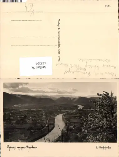 448304,Graz Totale geg. Norden Bergkulisse pub L. Strohschneider
