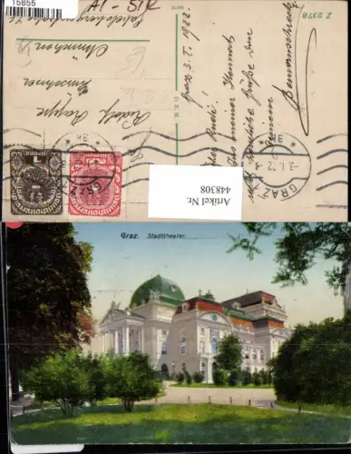 448308,Graz Stadttheater Theater Gebäude pub Ottmar Zieher 2378