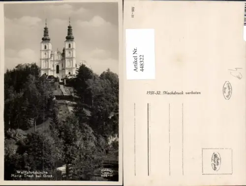 448322,Graz Maria Trost Wallfahrtskirche Kirche