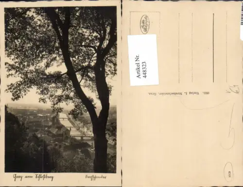 448323,Graz Teilansicht vom Schlossberg pub L. Strohschneider 1023