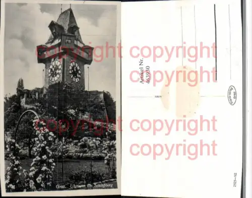 463930,Graz Uhrturm am Schlossberg