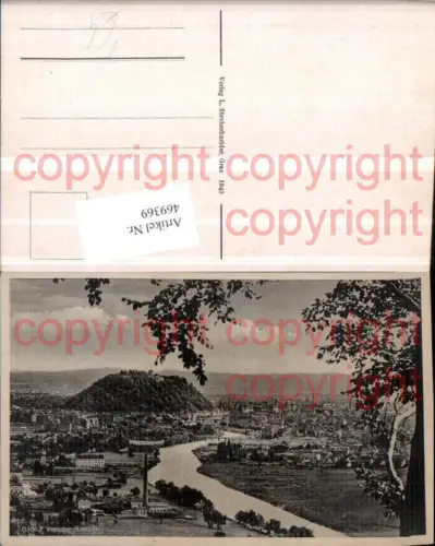 469369,Graz Totale von d. Kanzel pub L. Strohschneider