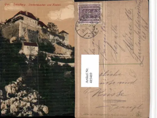 485469,Graz Schlossberg Starkehäuschen u. Kastell