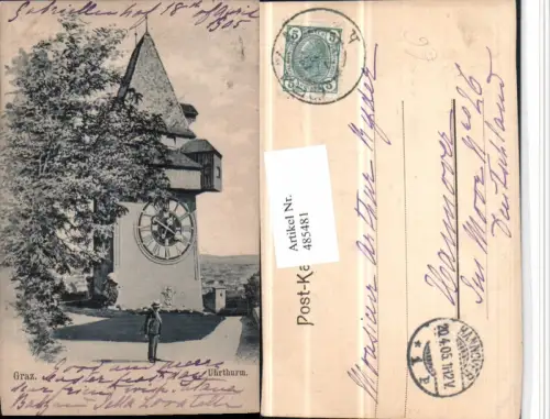 485481,Graz Schlossberg Uhrturm