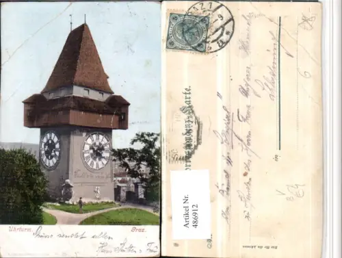486912,Graz Uhrturm am Schlossberg pub L. Strohschneider 28