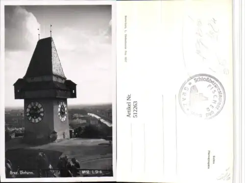 512263,Graz Uhrturm pub L. Strohschneider