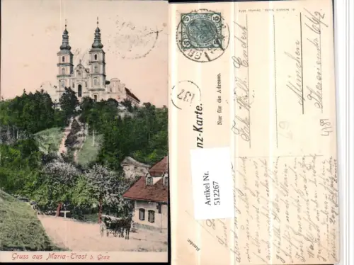 512267,Gruß aus Maria Trost b. Graz Kirche