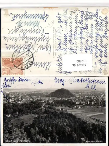 512282,Graz Totale vom Rainerkogel