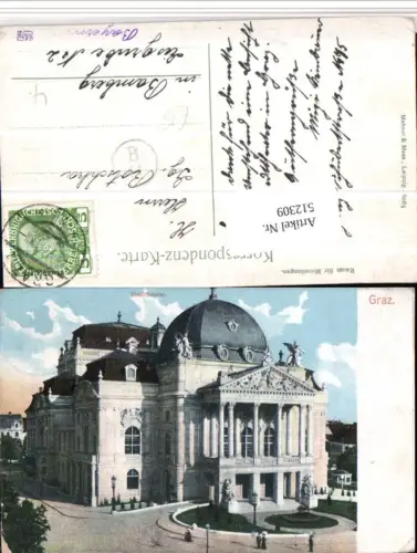 512309,Graz Stadttheater Gebäude