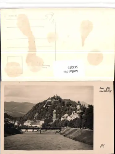 512315,Graz Fluss m. Blick zum Schlossberg pub Sketh