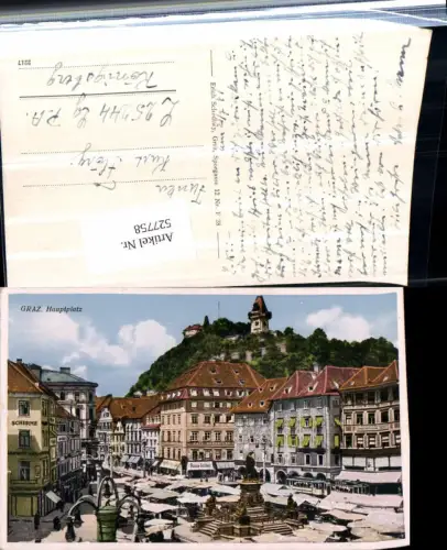 527758,Graz Stadt Hauptplatz