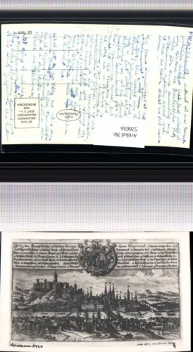 ,Seltene Künstler Ak Graz um 1720