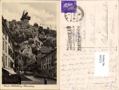 547273,Graz Schlossberg Felsenburg