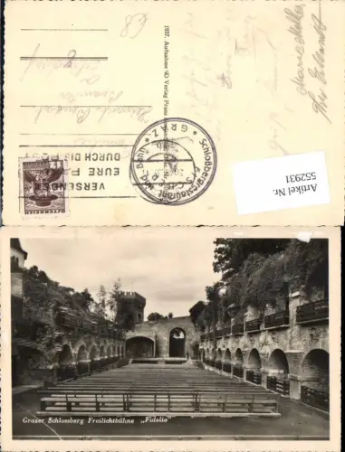 552931,Graz Schlossberg Freilichtbühne Bühne Fidelio