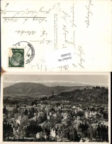554490,Graz von der Hilmwarte pub Fritz Gratl 262