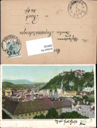 580542,Graz Mariahilferkirche Schlossbergbahn Schlossberg pub Senefelder