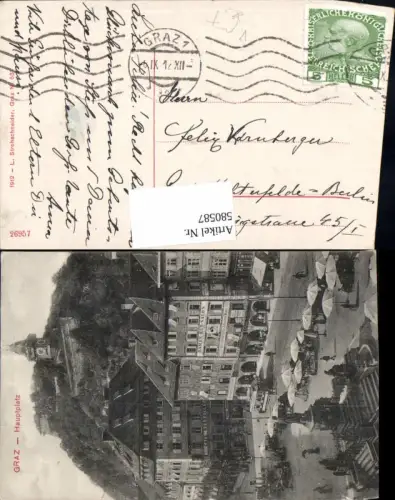 580587,Graz Hauptplatz pub Strohschneider 531