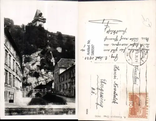 580597,Graz Schlossberg Schlossbergsteig