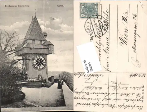 580604,Graz Uhrturm Schlossberg