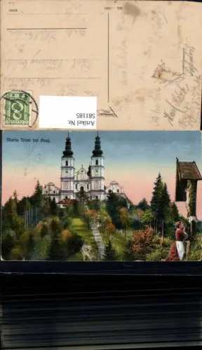 581185,Maria Trost b. Graz Mariatrost Wallfahrtskirche pub L. Strohschneider